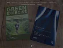 Tablet Screenshot of greenexercise.org